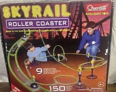 VINTAGE 2004  Quercetti SKYRAIL Roller Coaster 6430 STEM NOT COMPLETE 140 Pcs - Image 1 of 4