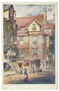 John Knox House Edimburgo Escocia Reino Unido Serie Confiable Publicada George Street 1907 - Imagen 1 de 2
