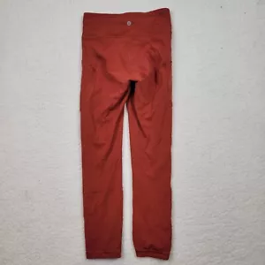 Lululemon Invigorate hoch geschnittene kurze Leggings Größe 6 Farbe Cayenne W6BDVS - Bild 1 von 7