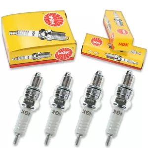 4pcs 1987 Kawasaki EX250F Ninja 250R NGK Standard Spark Plugs 249cc 15ci tf - Picture 1 of 5