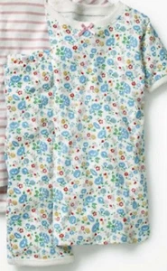 Mini Boden girls pajama short john age 3 7 8 years floral NEW - Picture 1 of 1