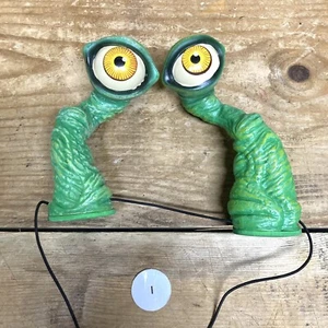 Monster Alien Eyeballs Novelty Deco Cosplay Eye Horns Vintage 1980's Halloween - Picture 1 of 13