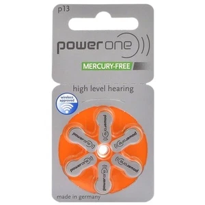OFFERTA 60 Batterie per apparecchi acustici POWER ONE 13 P13 arancione PR48 - Foto 1 di 2
