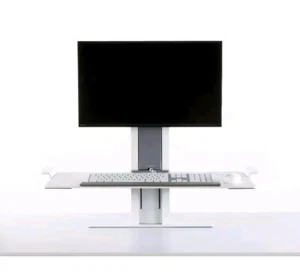 Humanscale QuickStand Light Mount Stand W/ Platform Sit-To-Stand Workstation - Picture 1 of 6