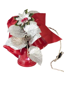 Vintage Paramount Christmas Bell Lights with Box 1950's Holiday Decor - Picture 1 of 18