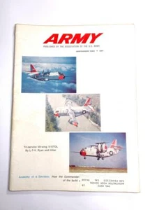 Vintage ARMY Magazine -- September 1965 -- V/STOL Tilt-Wing -- U.S. ARMY - Imagen 1 de 3