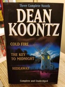 Dean Koontz 3 Books: Cold Fire, The Key to Midnight, Hideaway 1st/2nd HB DJ VGC! - Imagen 1 de 12