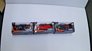 Jada Fast And Furious 3 CAR LOT Brian's F-150 SVT Lightning 1:32 dom charger GTX - Picture 1 of 11