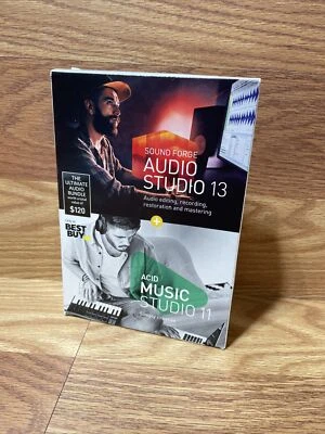 Sound Forge Audio Studio 13 & Acid Music Studio 11 Best Buy Bundle $120 Value! - Image 1 of 4