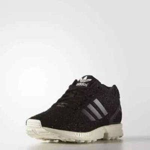 Adidas Originals Women's Black Zx Flux shoes size 9.5 us S77309 - Picture 1 of 3