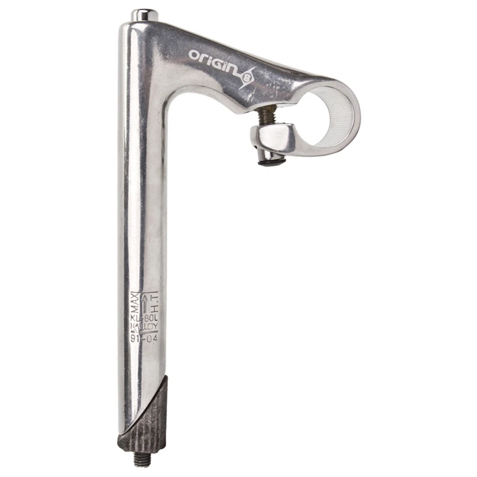 Original-8 Clásico Deporte Pluma Vástago Alto Pulido 80mm 25.4 Abrazadera Ciclismo de Carretera Foto 1 de 1