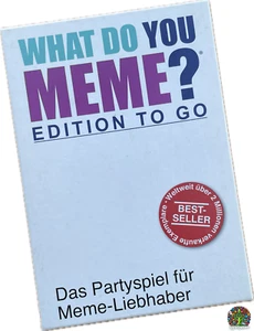 What Do You Meme? Edition To Go Deutsche Ausg. Karten Partyspiel Reise Huch Gut - Bild 1 von 13