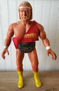 Hulk Hogan Vintage WWF LJN 16" Action Figure Complete w/ Belt & Shirt 1985 WWE - Picture 1 of 8