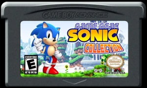 Sega Game Gear Sonic Collection Blast Chaos Drift 1 2 Labyrinth Spinball For GBA - Picture 1 of 3