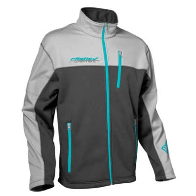 Castle X Fusion G4 Mid-Layer Jacket - Turquoise/Silver - Image 1 of 2