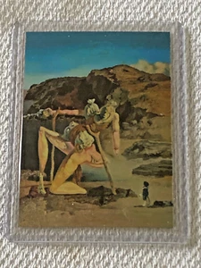 Tarjeta promocional de Salvador Dalí 1995 imágenes cómicas #sin cromo casi nueva - Imagen 1 de 2