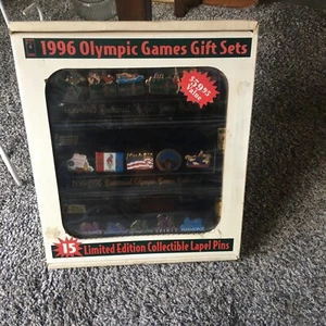 Olympische Spiele 1996 Limited Edition Sammlerstück Anstecknadel Set - Bild 1 von 8