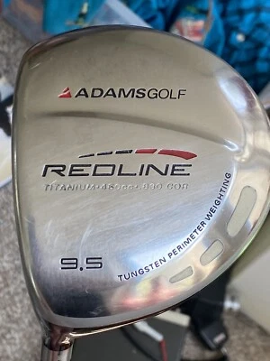 Adams G60 Titanium Driver 9.5*  Stiff Fujikura Graphite Mens LH 46” W/ Cover - Image 1 of 4