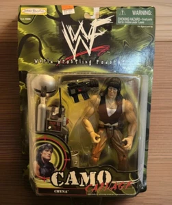 WWF Chyna Camo Carnage Series DX Wrestling Action Figure Jakks Pacific WWE - Picture 1 of 7