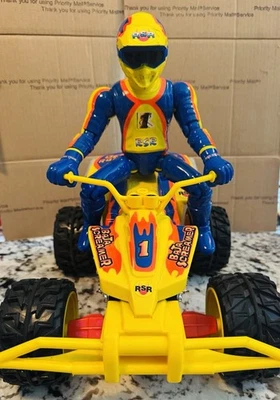 Vintage Radio Shack Baja Screamer Quad RC w/ Remote Untested Battery Pack Incl - Image 1 of 4