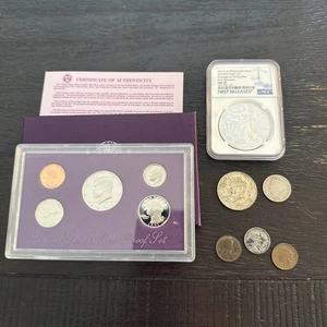 U.S. Coin Collection Lot 2020 P NGC Silver Eagle Silver Half Dollar Proof Set - Picture 1 of 14