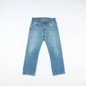 Levi's 501 Selvedge Red Line Size W32 L32 Used (Cod.SJ1611) Vintage Levi's - Picture 1 of 6