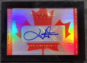 JON NIEUWENDYK 15-16 PANINI ANTHOLOGY HOME AND NATIVE LAND SIGNATURES /100 - Bild 1 von 2