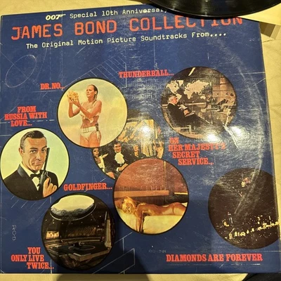 The James Bond Collection Double LP Album Vinyl Record UAD60027/8 Film Movie - Image 1 of 4