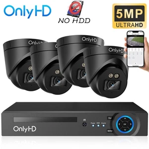 OnlyHD CCTV Camera System DVR 5MP Lite 8 Channel Video Recorder IR Night Vision - Picture 1 of 14