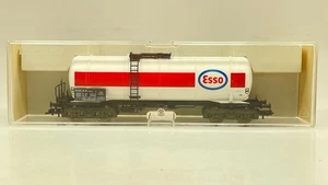 (JH) Fleischmann H0 5470K vagón cisterna Esso de la DB [analógico, embalaje original] - Imagen 1 de 6
