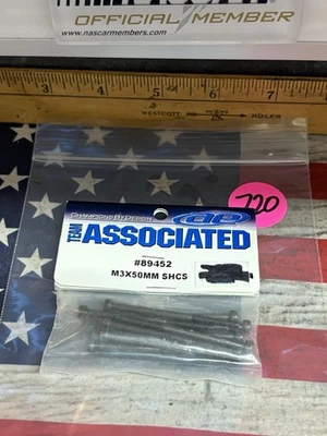 TEAM ASSOCIATED 89552 SCHS: M3x50mm  USA Shipped - Image 1 of 3