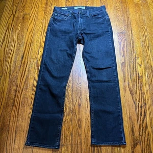 Hollister Men's W30 L30 Slim Straight Low Rise Epic Flex Jeans Black Denim - Picture 1 of 12