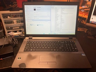 Sager NP6370 15.6" Laptop i7 2.4GHz 20GB RAM GTX 660M 500GB SSD Win 11 Pro Wifi - Image 1 of 4