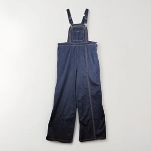 ModCloth Rainbow Overalls Size 20 Embroidered Retro Wide Leg - Picture 1 of 10