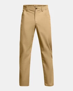NWT MENS UNDER ARMOUR 1380256 263 UA EXPANSE EVERYDAY CAMEL LOOSE FIT PANTS $90 - Picture 1 of 6