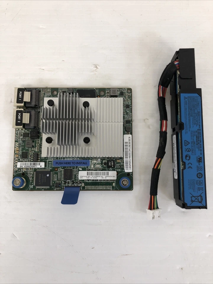 HPE Smart Array P408i-a SR Gen10 12Gb Controller 836260-001 w/Battery 881094-210 - Image 1 of 4