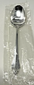 Oneida Community-Belcourt - Silverplate -USA - 7 1/4" cucchiaio/i da zuppa- nuovo - Foto 1 di 4