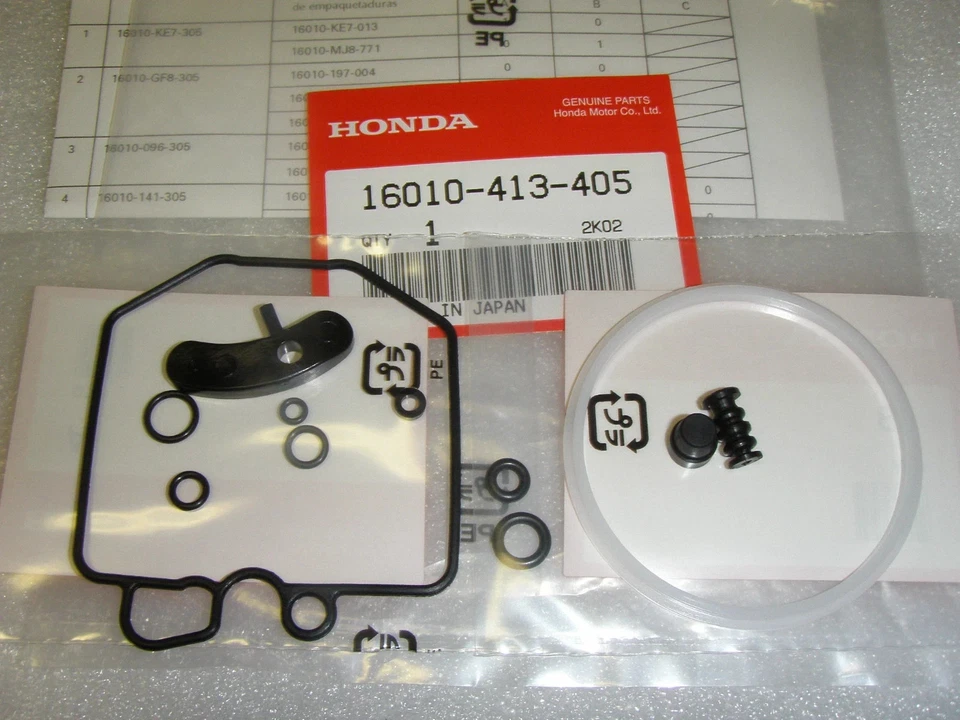 Juego de juntas de carburador Honda OEM CB450SCA Nighthawk 450 1982-1986 NUEVO Foto 1 de 1