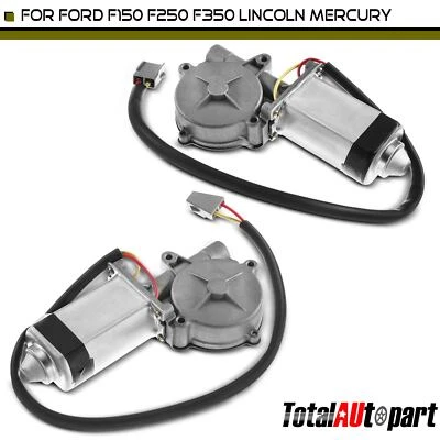Motor elevador de ventana 2 piezas para Ford F-150 F-250 F-350 Thunderbird Lincoln Mercury Foto 1 de 4