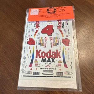 Slixx Decals 1447 1/25 Scale #4 Kodak Max Film Monte Carlo NASCAR - Picture 1 of 4