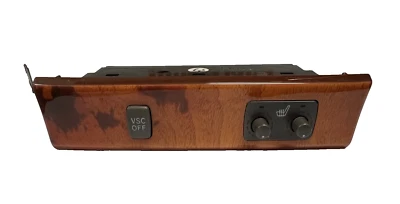 Interruptor de control de asiento térmico delantero Lexus LS430 2001-2006 OEM 758369 Foto 1 de 3