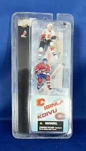 2003 MCFARLANE TOYS JAROME IGINLA & SAKU KOIVU NHL HOCKEY ACTIONFIGUREN  - Bild 1 von 1