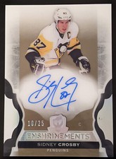 2016-17 The Cup Hockey Sidney Crosby Enshrinements Auto E-SC /25 Penguins