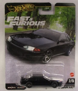 Nissan Skyline GT-R BNR32 2025 Hot Wheels Premium Fast and Furious negro 2/5 - Imagen 1 de 2