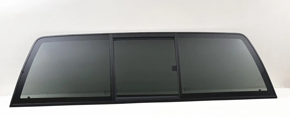 Fit GMC Sierra 1500 99-13 Sierra 2500 3500 99-14 Manual Slider Back Window Glass Foto 1 de 4