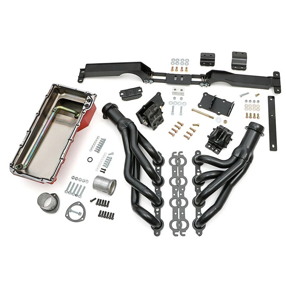 Kit de cambio Trans-Dapt en una caja motor LS en 1982-1988 GM G-Body Foto 1 de 1
