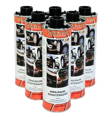 KIM TEC Sigillante per cavità 7,10 €/L conservazione cavità 6 x1L protezione cavità marrone