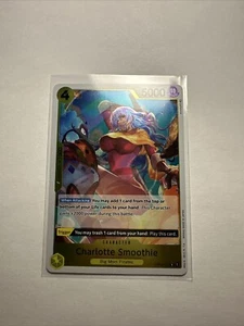One Piece Card Game Charlotte Smoothie OP03-110 Pillars of Strength English - Picture 1 of 4