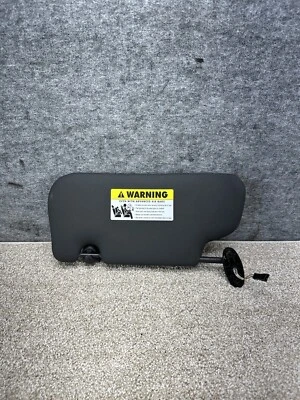 Mini Cooper 2012 lado del pasajero derecho parasol delantero negro 2011-2014 OEM V5 Foto 1 de 4