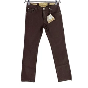 JACOB COHEN Women Dark Brown J710 Slightly Bootcut Jeans Trousers W31 L34 - Picture 1 of 14